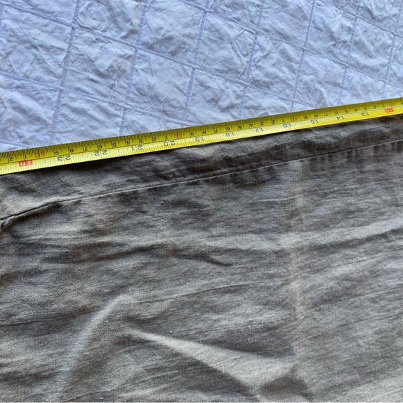 Flax Natural Sociable Flood Wide Leg Linen Pants Large - Picture 14 of 16